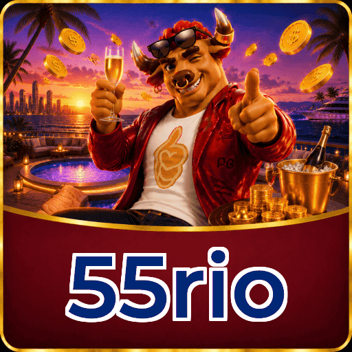 Logo 55rio Telegram Canal Oficial